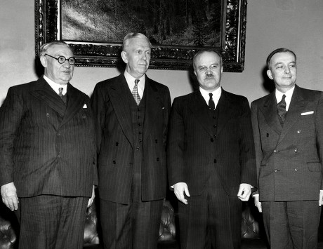 3 French foreign minister bidault Stock Pictures, Editorial