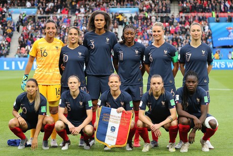 France Starting Xi Team Photo Editorial Stock Photo - Stock Image ...