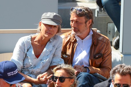 Mads Mikkelsen His Wife Hanne Jacobsen Editorial Stock Photo - Stock