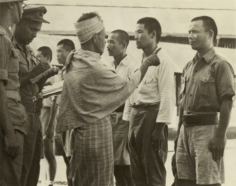 Accusation Burmese Civilian Kalagon Where Japanese Editorial Stock ...