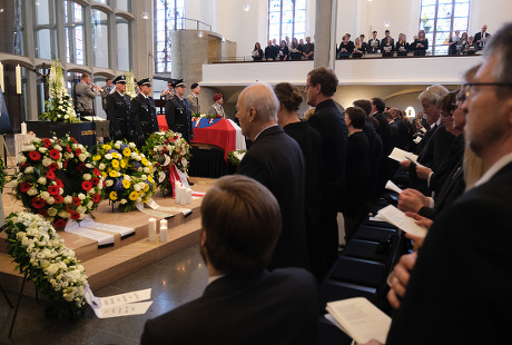 Memorial Service for murdered politician Walter Luebcke, Kassel, Germany - 13 Jun 2019