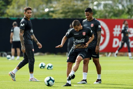 Peru's national soccer team training session, Porto Alegre, Brazil - 13 Jun 2019