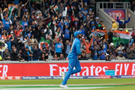 Yuzvendra Chahal Celebrates Catching Fakhar Zaman Editorial Stock Photo ...