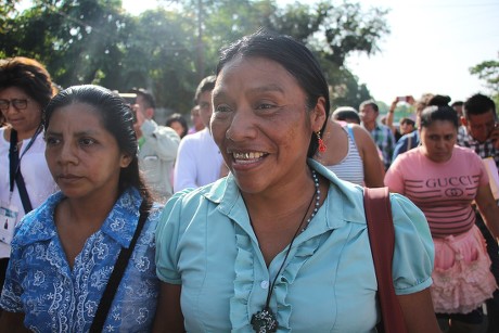 Guatemalan Presidential Candidate Thelma Cabrera Votes Editorial Stock ...