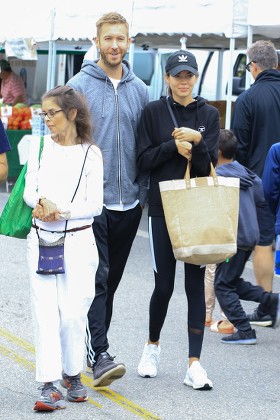 Calvin Harris and Aarika Wolf out and about, Los Angeles, USA - 16 Jun 2019
