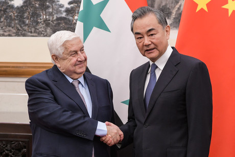 Syrian Foreign Minister Walid Muallem visits China, Beijing - 18 Jun 2019