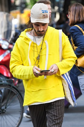 Giotto Calendoli out and about, Milan Fashion Week Men's, Italy - 17 Jun 2019