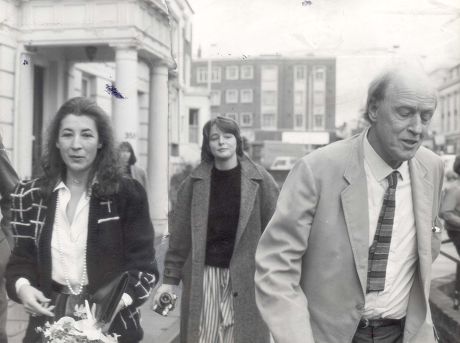 The marriage of Roald Dahl and Felicity Crosland at Brixton Register Office, London, Britain - 1983