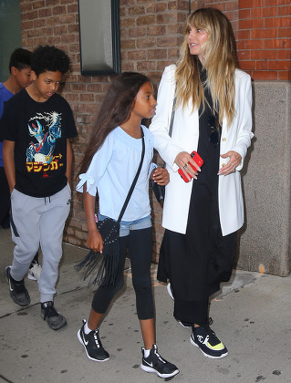 Heidi Klum out and about, New York, USA - 19 Jun 2019