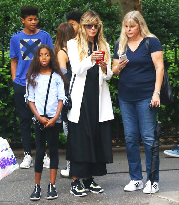 Heidi Klum out and about, New York, USA - 19 Jun 2019