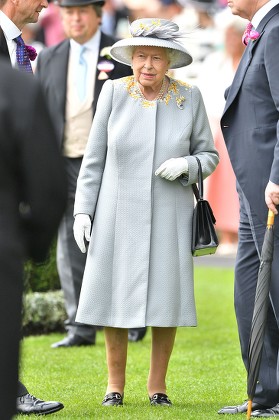 Queen Elizabeth Ii Princess Anne Editorial Stock Photo - Stock Image ...