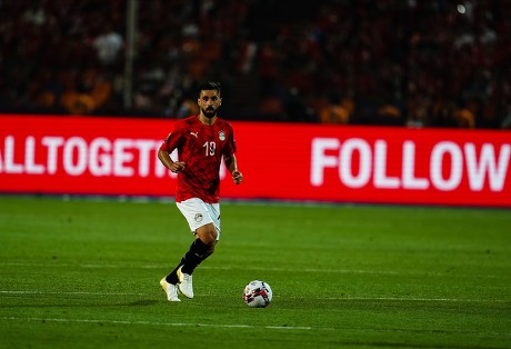 Abdallah Mahmoud Said Mohamed Bekhit of Egypt during the African Cup of Nations match between Egypt and Zimbabwe at the Cairo International Stadium in Cairo, Egypt