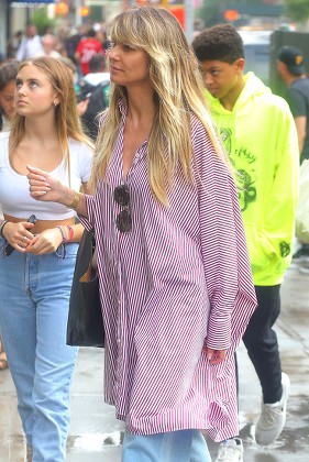 Heidi Klum and children out and about, New York, USA - 20 Jun 2019