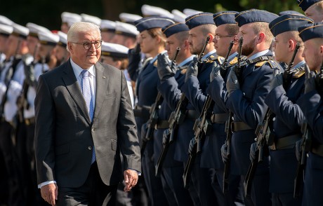 German President Frankwalter Steinmeier Visits Logistic Editorial Stock ...