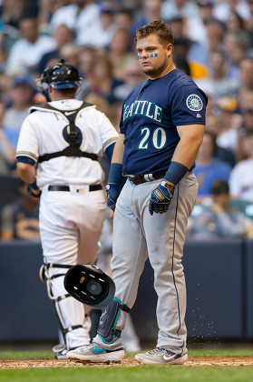 American Professional Baseball Outfielder First Baseman Editorial Stock  Photo - Stock Image