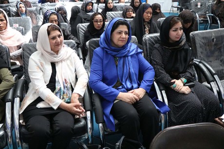 Afghan Women Listen Maria Bashir Founder Editorial Stock Photo Stock
