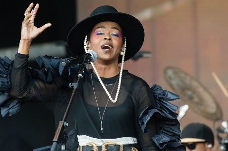 Lauryn Hill Performing On Pyramid Stage Editorial Stock Photo - Stock ...