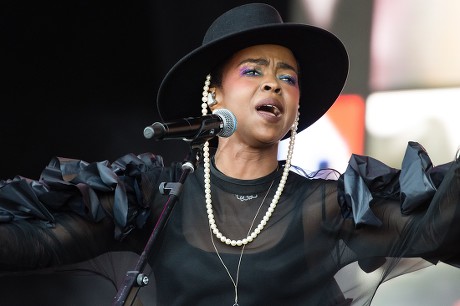 Lauryn Hill Performing On Pyramid Stage Editorial Stock Photo - Stock ...