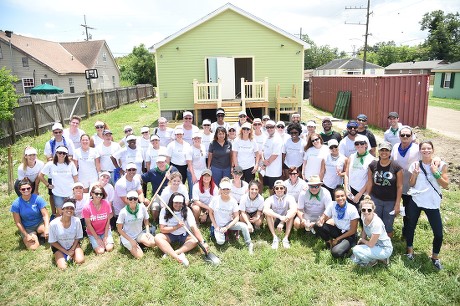 Bluegreen Vacations teams up with New Orleans area Habitat for Humanity , New Orleans, USA - 29 Jun 2019