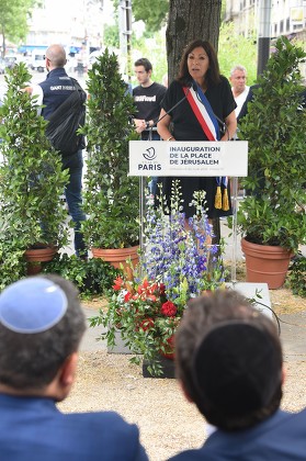 Inauguartion of 'La Place de Jerusalem', Paris, France - 30 Jun 2019