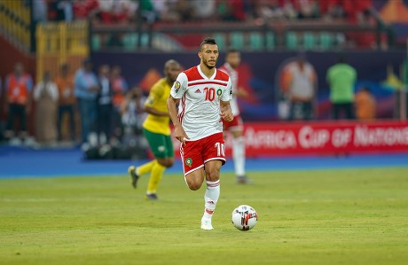 Younes Belhanda Morocco During African Cup Editorial Stock Photo