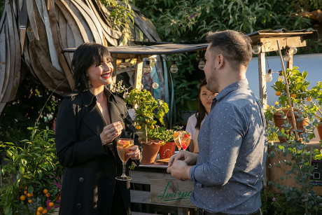 Smirnoff Infusions 'Pick Your Own' allotment party, London, UK - 03 Jul 2019