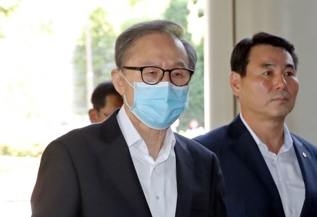 South Korean Former President Lee at court hearing, Seoul, Korea - 04 Jul 2019