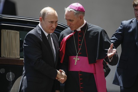 Russian President Putin in Rome and Vatican, Vatican City, Vatican City State (Holy See) - 04 Jul 2019