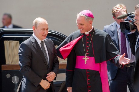 Russian President Vladimir Putin visit to Italy - 04 Jul 2019