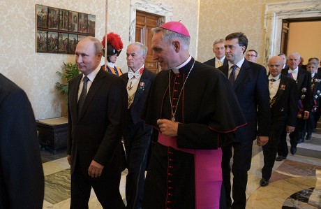 Russian President Vladimir Putin visits Italy and the Vatican, Vatican City, Vatican City State (Holy See) - 04 Jul 2019