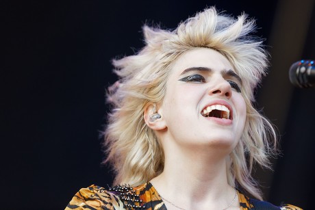 Sunflower Bean in concert at Cardiff Castle, Wales, UK - 29 Jun 2019