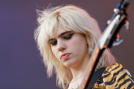 Sunflower Bean in concert at Cardiff Castle, Wales, UK - 29 Jun 2019