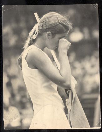 Chris Evert 1974 Chris Evertcrisis After Editorial Stock Photo - Stock
