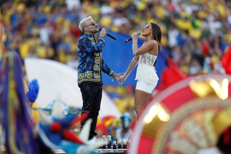 Brazilian Singer Anitta R Puerto Rican Editorial Stock Photo - Stock