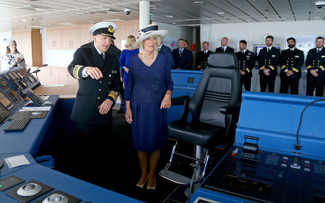 Naming ceremony for Saga Groups's newest cruise chip Spirit of Discovery, Dover, Kent, UK - 05 Jul 2019