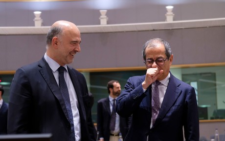 EU Eurogroup finance ministers meeting, Brussels, Belgium - 08 Jul 2019