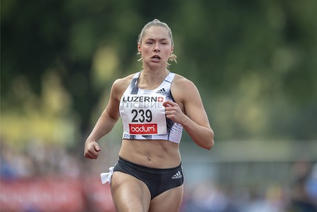 Gina Lueckenkemper Germany During Women 100m Editorial Stock Photo ...
