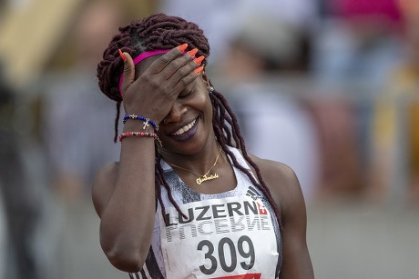 Tobi Amusan Nigeria Reacts After Her Editorial Stock Photo - Stock ...