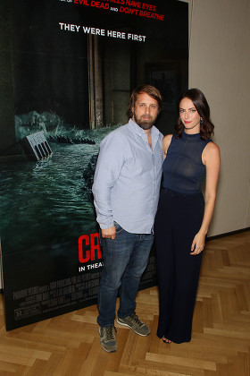Director Alexandre Aja and stars Kaya Scodelario and Barry Pepper take part in a "CRAWL" press day at the Long Island Aquarium's Gator Invasion!, New York, USA - 09 Jul 2019