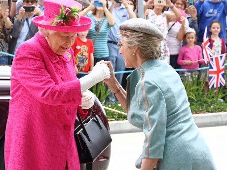 Queen Elizabeth II visits Cambridge, UK - 09 Jul 2019