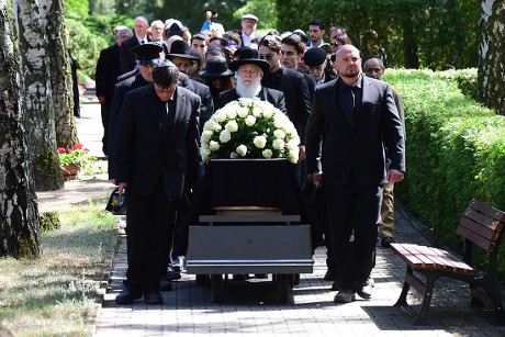 Funeral of Artur Brauner in Berlin, Germany - 10 Jul 2019