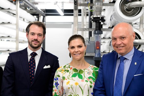 Opening of water plant, Morbylanga, Sweden - 12 Jul 2019