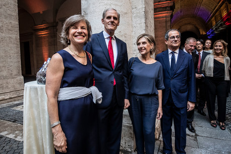 French Embassy party on the occasion of the national holiday, Rome, Italy - 13 Jul 2019