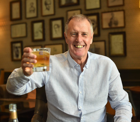 Sir Geoff Hurst. 1966 World Cup Hat-trick Hero Sir Geoff Hurst Enjoys A Jack Daniel's And Ginger Ale. Football Feature 1966 World Cup Winner. Picture Graham Chadwick.