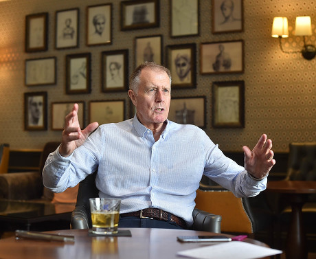 Sir Geoff Hurst. 1966 World Cup Hat-trick Hero Sir Geoff Hurst Enjoys A Jack Daniel's And Ginger Ale. Football Feature 1966 World Cup Winner. Picture Graham Chadwick.