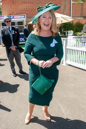 Bbc Presenter Kirsty Young Arriving For Ladies Day Of Royal Ascot. Picture David Parker 21/06/2018.