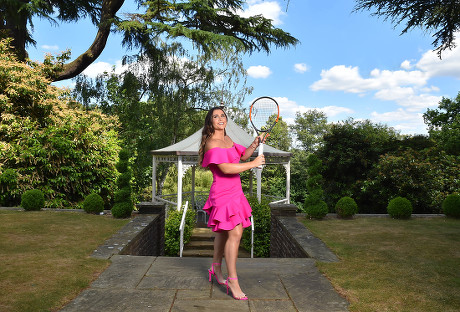 Gabriella Taylor . British Tennis Player Gabriella Taylor. Tennis Feature Wimbledon Preview 2018. Picture Graham Chadwick.