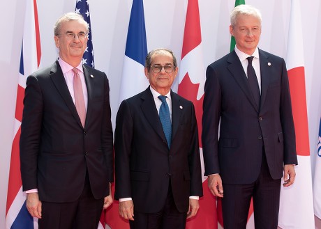 G7 Finance Summit in Chantilly, France - 17 Jul 2019