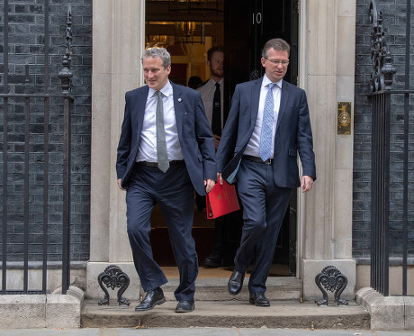 Greg Clark Business And Damien Hinds Education. Cabinet Meeting 10th July 2018. Downing Street.