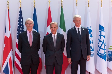 G7 Finance Ministers meeting, Chantilly, France - 17 Jul 2019